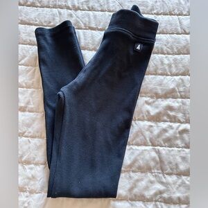 Zara Kids Black ribbed Leggings